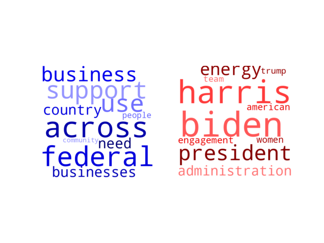 Wordcloud from Sunday August 4, 2024.